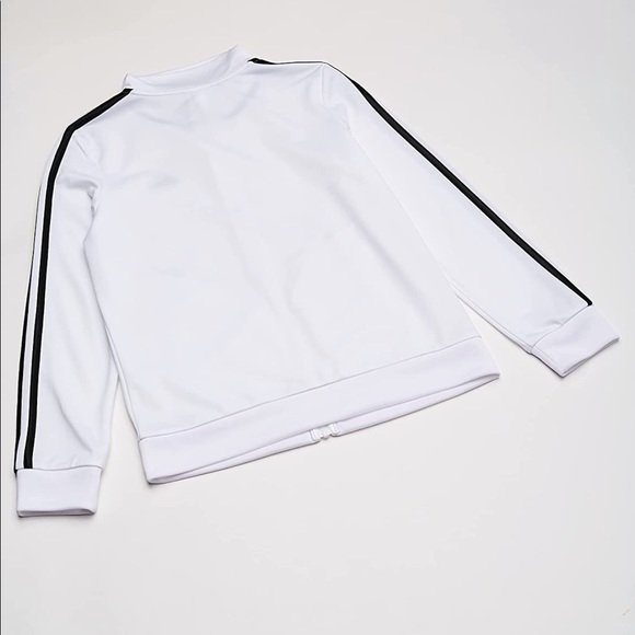 Adidas Boy's Zip Front Iconic Tricot Jacket - Picture 5 of 6